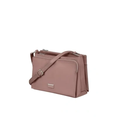 Imagen de Samsonite Be Her Bolso al hombro M con 3 compartimentos (28,5 cm, 7 L), color rosa, Rosa (Antique Pink), Bolsas de mensajero
