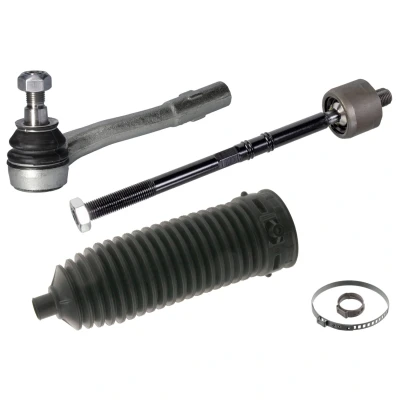 Imagen de FEBI BILSTEIN 40167 Barra de dirección Eje delantero, derecha con abrazaderas, manguito MERCEDES BENZ: Clase E Coupé, C Berlina