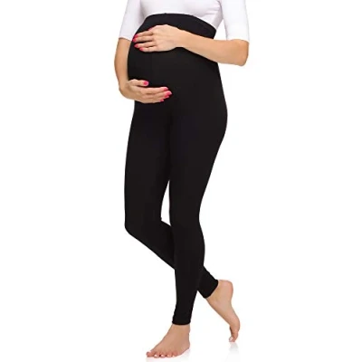 Imagen de Merry Style Leggins Premamá Pantalones Largos de mujer Mallas largas Embarazo para embarazada MS10 297 (Azul Marino, 4XL)