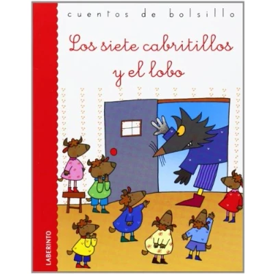 Imagen de Los siete cabritillos y el lobo: 25 (Cuentos de bolsillo)