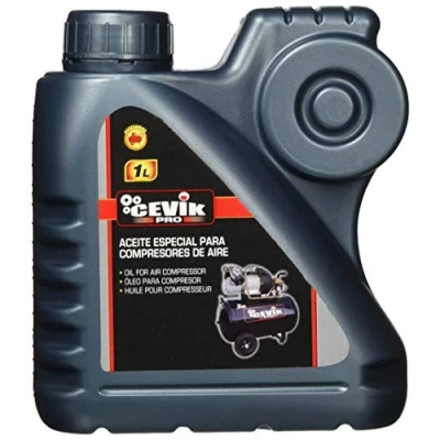 Imagen de Cevik Pro Aceite para Compresor de Aire AE30/40 1 Litro Compatible con Múltiples Herramientas Antidesgaste y Anticorrosivo