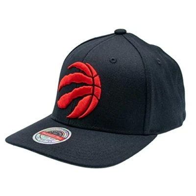Imagen de Mitchell &amp; Ness NBA/HWC Team Ground 2.0 Classic Red Curved Snapback Toronto Raptors, Negro