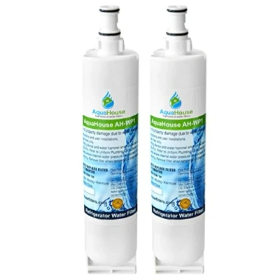 Imagen de 2x AH WP1 filtro de agua compatibles para Whirlpool nevera SBS002, 4396508, 481281729632, 461950271171, S20BRS, SBS003