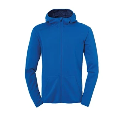 Imagen de Uhlsport Essential Hoodie Sudadera con Capucha para Hombre algodón/poliéster Reciclado Azul Celeste Tamaño 128