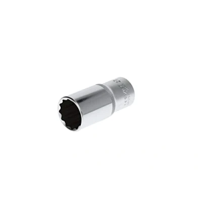 Imagen de GEDORE red Vaso largo, Llave de vaso, Accionamiento 1/2&#039;&#039; 12,5 mm, doce cantos, 27 mm ancho, Herramienta, R61102714, Acero