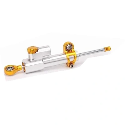 Imagen de Para YAMAHA FZ6 FZ 6 FZ600 FZ8 FZ1 FAZER FZ6R FAZER600 Amortiguador Dirección Motocicleta Universal Control Seguridad Estabilizador (Size : D)