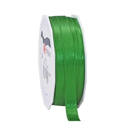 Imagen de Präsent C.E. Pattberg satén Verde, 27 Yardas para Envolver, 0.4 Pulgadas de Ancho, decoración y Manualidades, Cinta Decorativa Regalos, Cada ocasión, Poliéster, Amarillo, 10mm 25m, 25