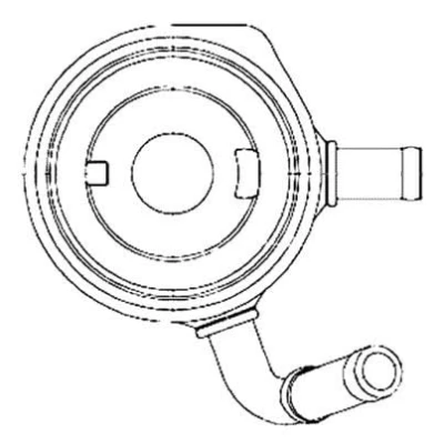 Imagen de MAHLE ORIGINAL CLC 195 000S Radiador de Aceite con junta anular RENAULT: CLIO 2, Kangoo I, MEGANE 2
