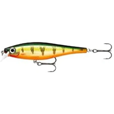 Imagen de Rapala Bx Minnow Material Cuerpo de Balsa Señuelo Pesca en Agua Dulce, Unisex Adult, Perca legendaria, 10 cm / 12 g