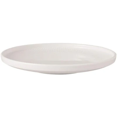 Imagen de Villeroy &amp; Boch plato de pan Afina porcelana premium, pequeño, fabricado en Alemania, apto para lavavajillas y microondas, apilable, blanco
