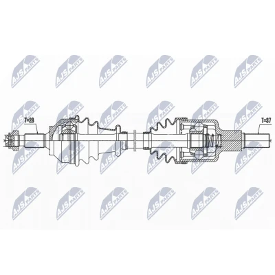 Imagen de Semi eje NTY NPW CT 133