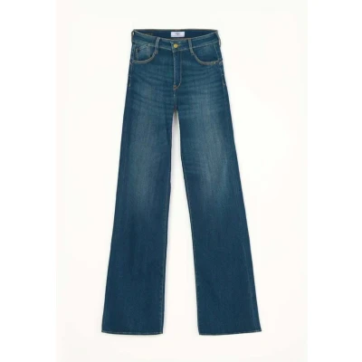 Imagen de Le Temps Des Cerises Pushup Taille Haute PULP Vaqueros a campana, Mujer, Talla: 27, Bleu