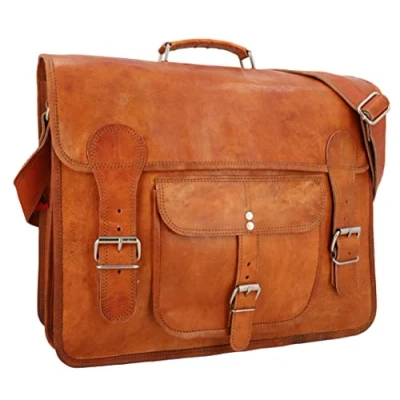 Imagen de Gusti Leder LEON Portafolios, Talla: One Size, Brown