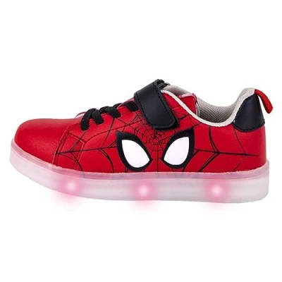 Imagen de Spiderman Zapatillas con Luces, Unisex niños, Rojo, 30 EU