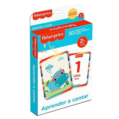 Imagen de Cayro Tarjetas de Aprender a Contar Juego Educativo Aprendizaje Infantil Divertido y Efectivo para Mayores 2 Años 50 en Familia