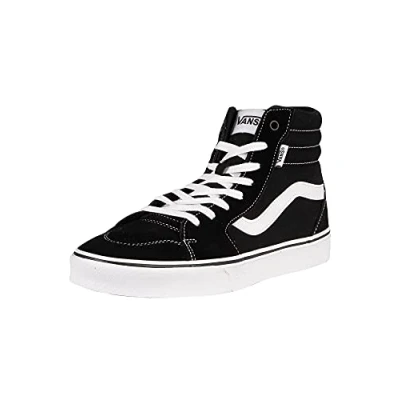 Imagen de Vans Filmore Hi, Zapatillas para Hombre, (Suede/Canvas) black/white, 43 EU