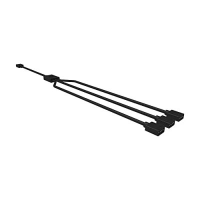 Imagen de Cooler Master Cable Divisor RGB 1 a 3, Conector LED de 4 Pines y 5 Pines, 58 cm