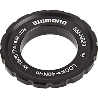Imagen de SHIMANO Férula Center Lock para Cierre Externo en M618 DEORE, Unisex Adult, Black, One Size
