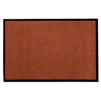 Imagen de andiamo Felpudo Verdi Clean Run Mat para Interiores y Exteriores Cubiertos con Reverso Antideslizante 120 x 180 cm Coral