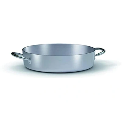 Imagen de Ballarini Profesional Cacerola Baja con 2 Asas, Aluminio, Gris, 50 cm