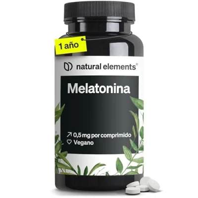 Imagen de Melatonina 365 Tabletas (1 Año) Pura Complemento de para dormir bien el insomnio y reposar mejor Fuerte Clínicamente Probado