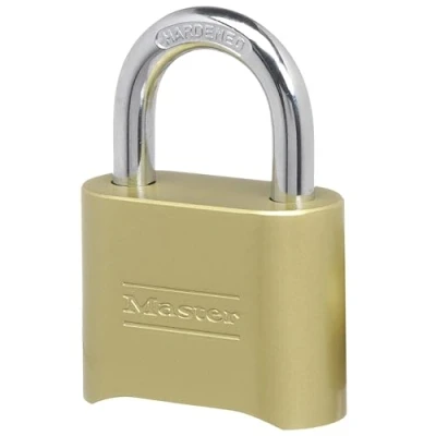Imagen de Master Lock 175D Resettable Set Your Own Combination Lock, Die Cast, with 1 inch shackle by
