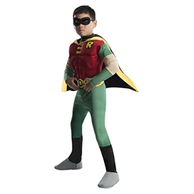 Imagen de Rubbies Disfraz de Robin para niño, talla L (8 10 años) (882309L)