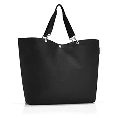 Imagen de reisenthel shopper XL Bolsa estable para irte de picnics e compras, con cremallera, hecho tela poliéster, diseño repelente al agua, en negro