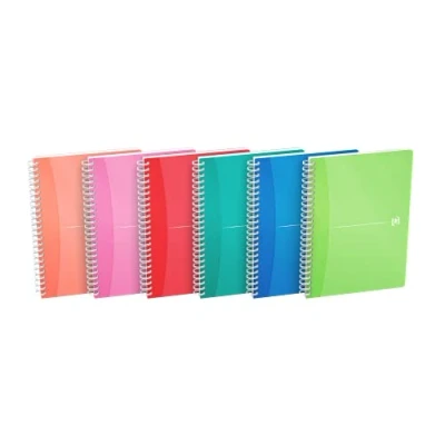 Imagen de Oxford Office 100102483 Cuaderno, tamaño A5, 180 páginas, lote de 5