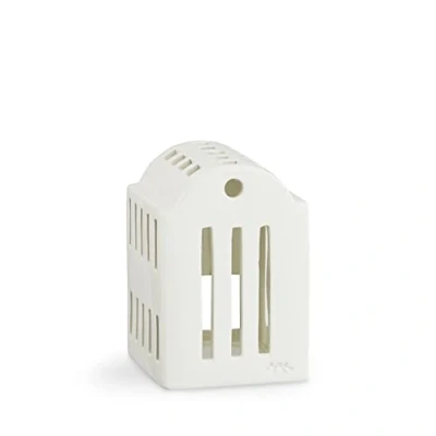 Imagen de Kähler Lichthaus Smithy Urbania Objeto Coleccionable, diseño danés, Color Blanco