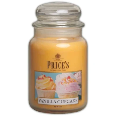 Imagen de Price &#039;s Candles tamaño Grande Tarro con Fragancia de Vainilla
