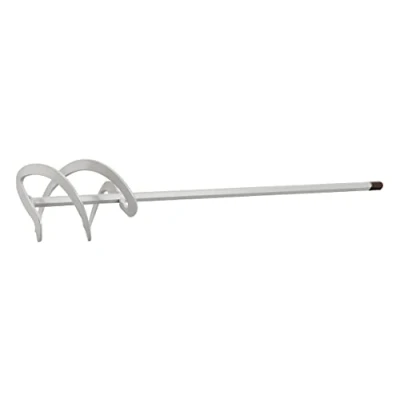 Imagen de kwb Mezclador de mortero 90 mm diámetro x 400 mm, metal, universal, blanco, 8 vástago hexagonal