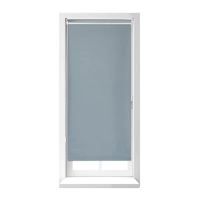 Imagen de Relaxdays Graues Thermorollo 220 cm Lang Estor Térmico Opaco, Cortina Enrollable, Oscurecedor Ventana sin Taladrar, Blackout con Cadena, 220x66cm, Gris, Aluminio
