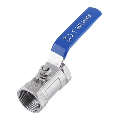 Imagen de Válvula de Bola Tubería Rosca Hembra Acero Inoxidable 304 BSP 1&quot; Agua