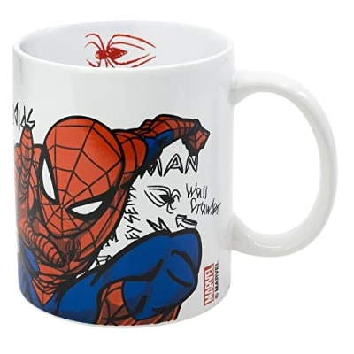 Imagen de Taza de cerámica 325 ml en caja regalo Spider man