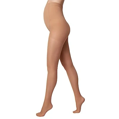 Imagen de Conte elegant MOMMY 40 Medias de Mujer Ropa Maternidad Embarazo con Soporte para el Vientre Gr. 3 Marrón