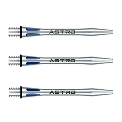 Imagen de WINMAU Astro Aluminio Azul Intermedio Tallos de dardo (Shafts) 1 Juego por Paquete (3 Ejes en Total)