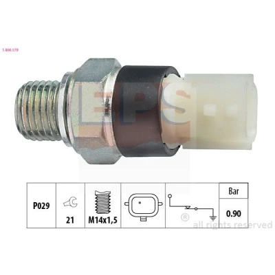 Imagen de EPS 1.800.179 Sensor de Presión Aceite M14x1,5 1 Made in Italy OE Equivalent RENAULT: CLIO 3