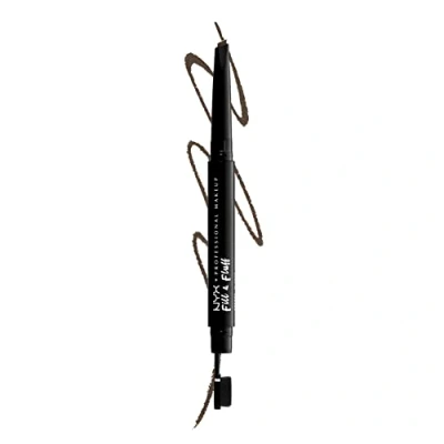 Imagen de NYX Professional Makeup Fill &amp; Fluff Lápiz de cejas Ash Brown 15 g