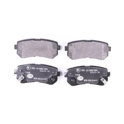 Imagen de HELLA 8DB 355 014 911 Juego de pastillas freno con avisador acústico desgaste accesorios HYUNDAI: i20 I Hatchback, ix20