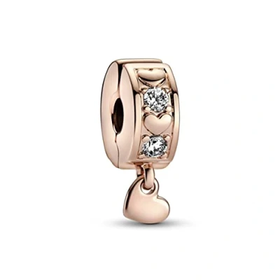 Imagen de Pandora Moments Mujeres Charm Baño de oro rosa 14 quilates 782253C01