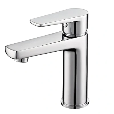 Imagen de EM Mezcladores Grifo Serie Mak para Baño Lavabo Ducha Bidé Integrado Cromo Pulido Monomando Agua Caliente Fría (Lavabo)