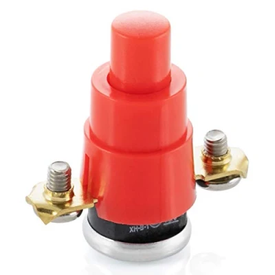 Imagen de Poppstar Interruptor térmico para carrete de cable (1 polo, 250V, 16A, 56C) Pieza recambio como protección contra sobrecalentamiento