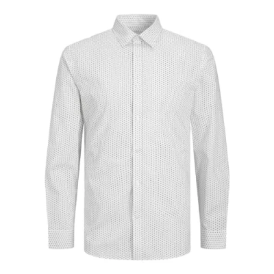 Imagen de Jack &amp; Jones JJOE Print Camisa, Hombre, Talla: Small, White/ditsy
