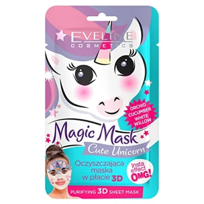 Imagen de Eveline Cosmetics Masque Facial Flat Unicorn 10 ml