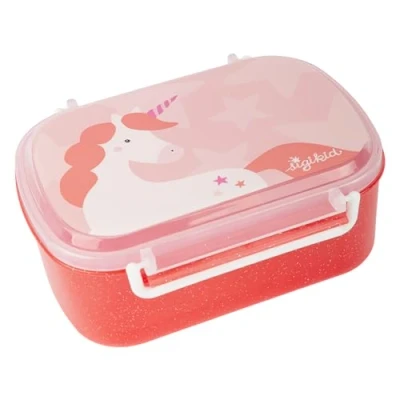 Imagen de Sigikid 25368 Fiambrera de unicornio con divisor, sin BPA, segura, ligera, recomendada para niños a partir 1 año