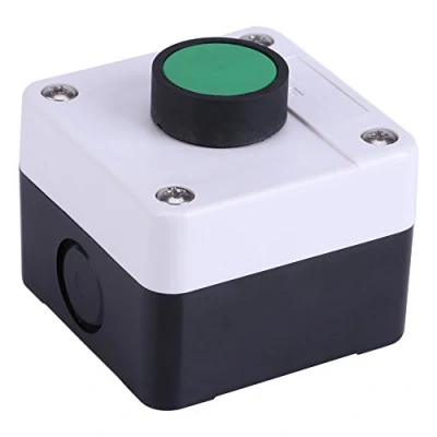 Imagen de Interruptor de Botón Verde Control Para Abrir Puerta