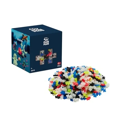 Imagen de Plus 600 Ladrillos de construcción Multicolor, fosforescente Juego para niños a Partir 5 años Juguete Educativo y juguetón niñas PP3974