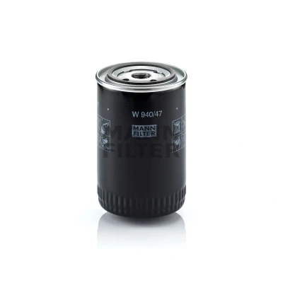 Imagen de MANN FILTER W 940/47 Filtro de aceite 3/4 16 UNF con válvula bloqueo retorno enroscable