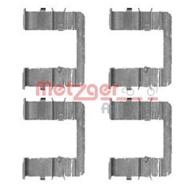 Imagen de METZGER 109 1744 Kit de accesorios, pastillas frenos KIA: CARNIVAL / GRAND 3, 2